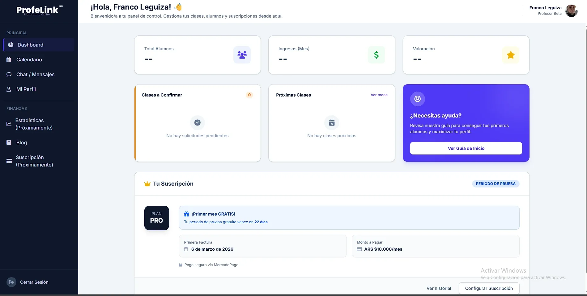 Captura 3 de Profelink (SaaS)
