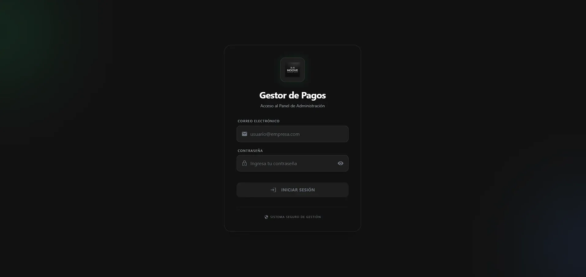 Captura 5 de Sistema de pagos a Moove Tandil