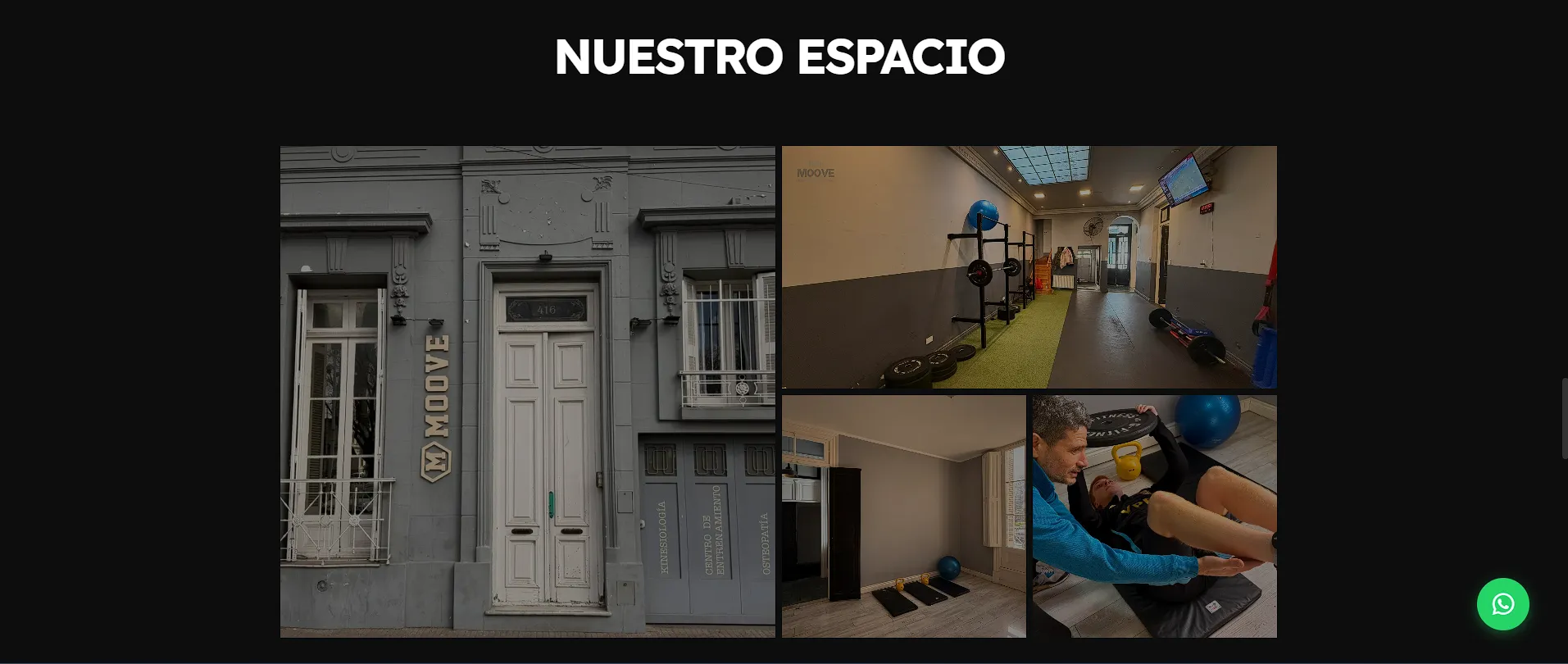 Captura 6 de Landing page a Moove Tandil